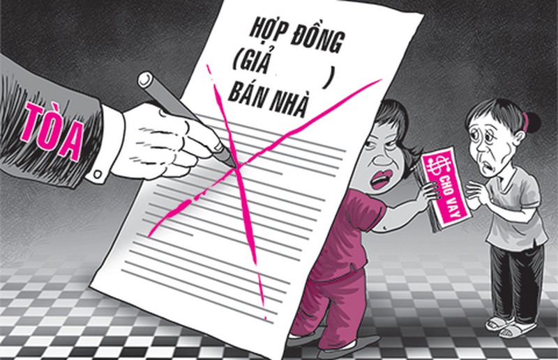 “Dính bẫy” hợp đồng giả cách